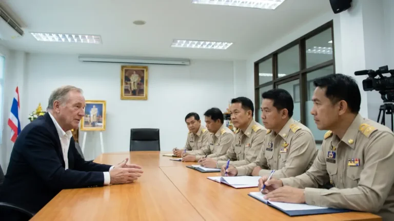Entretien pour la résidence permanente en Thaïlande devant un panel de fonctionnaires de l'immigration